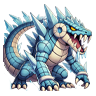 Jacaréglacis - Mythimon #140 Sprite Oficial