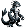 Aquanegro - Mythimon #215 Sprite Oficial