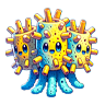 Trispongeon - Mythimon #391 Sprite Oficial