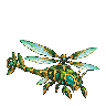 Libecopter #031 — arte conceitual do monster tamer brasileiro Mythimon, criatura tipo Inseto/Voador