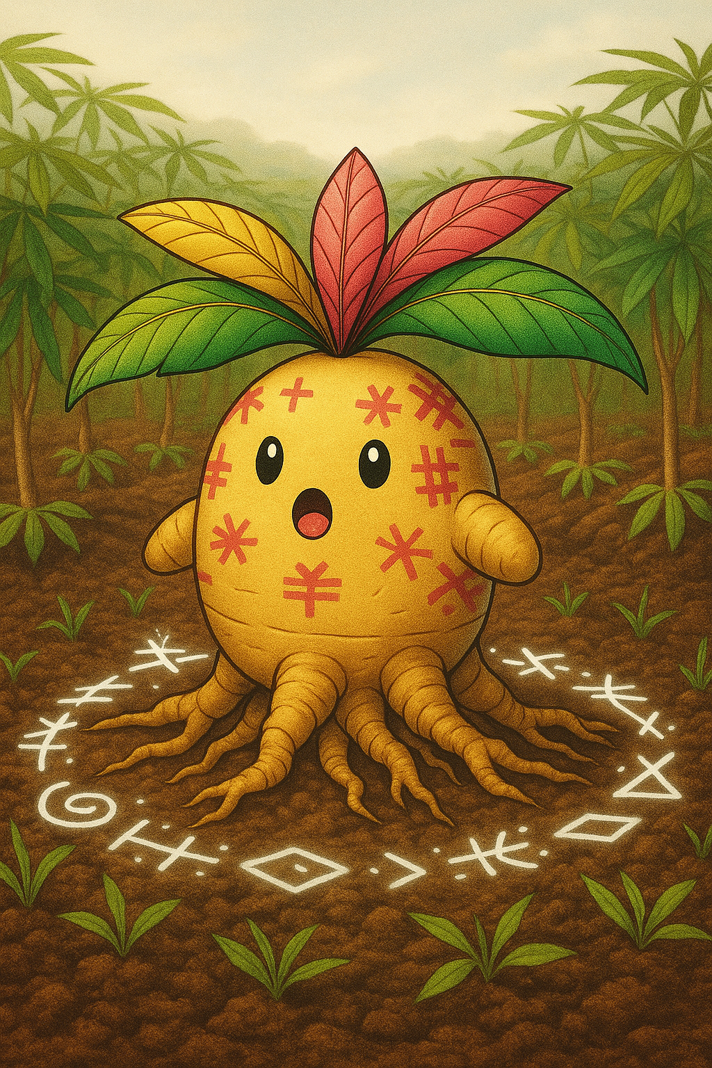 Macaxerin Mythimon #2 Ilustração Artística Folclore Brasileiro