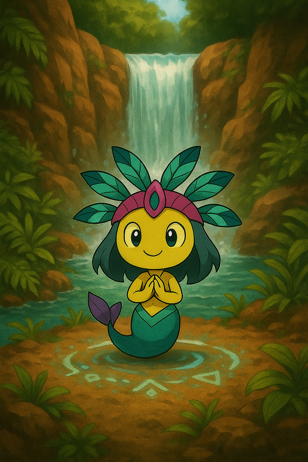 Iaria Mythimon #7 Ilustração Artística Folclore Brasileiro