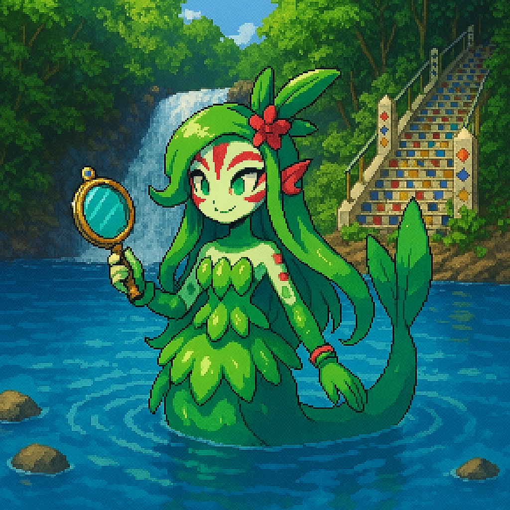 Iarita Mythimon #9 Ilustração Artística Folclore Brasileiro