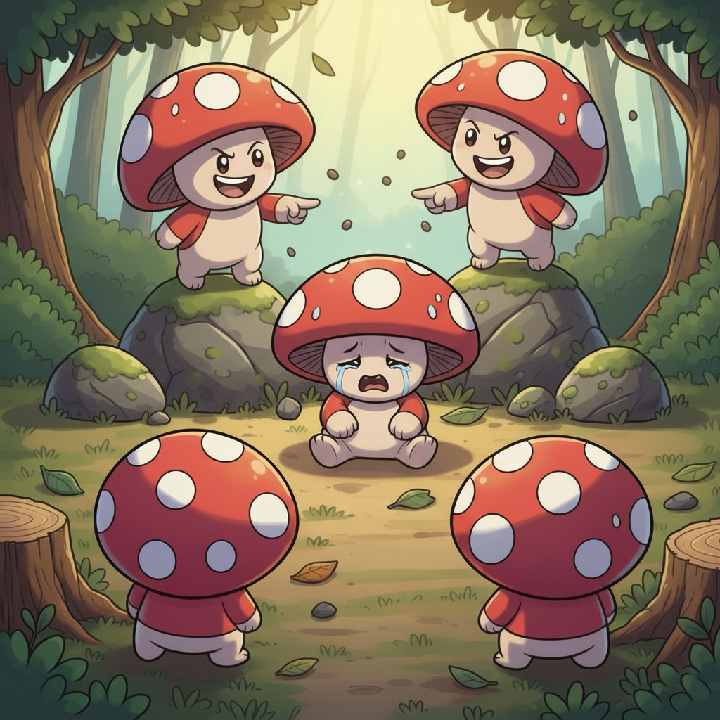 Fungamanita Mythimon #106 Ilustração Artística Folclore Brasileiro