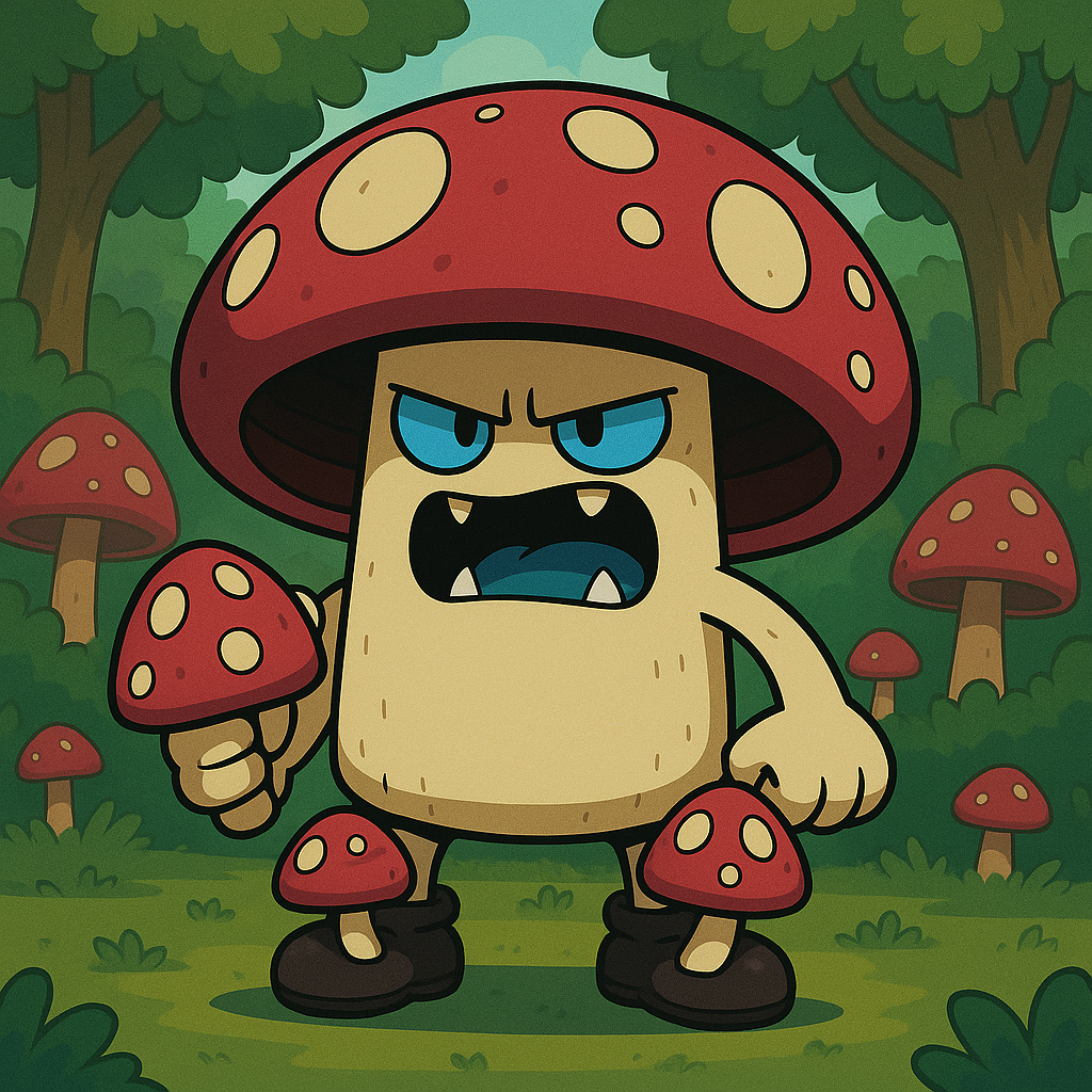 Amanitox Mythimon #108 Ilustração Artística Folclore Brasileiro