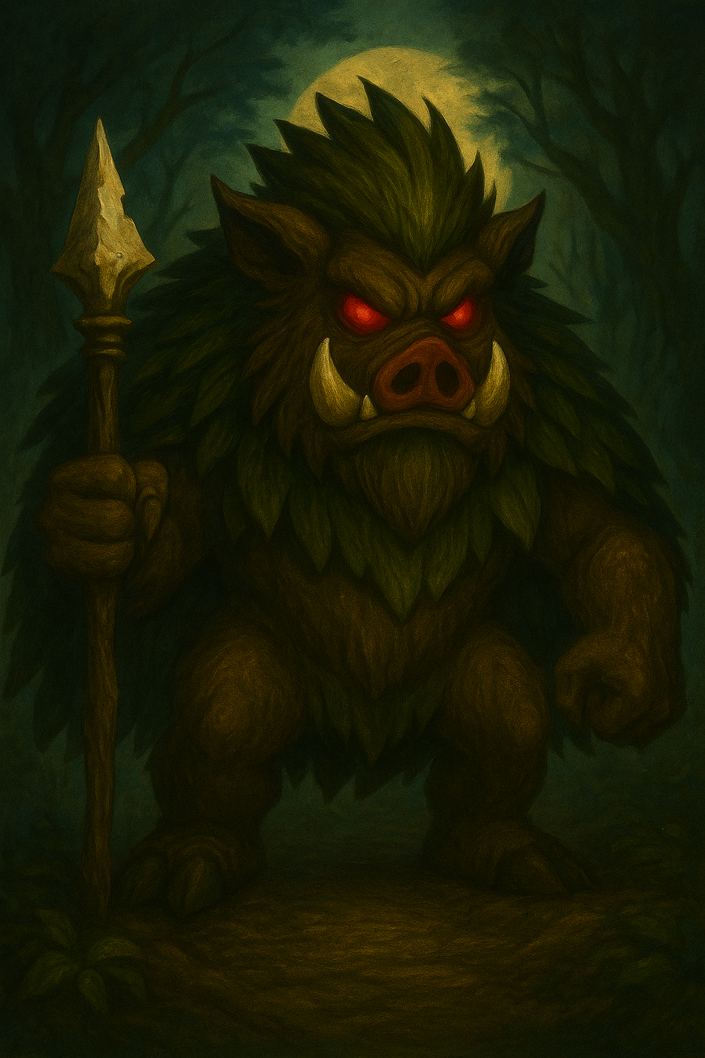 Tuturamba Mythimon #127 Ilustração Artística Folclore Brasileiro