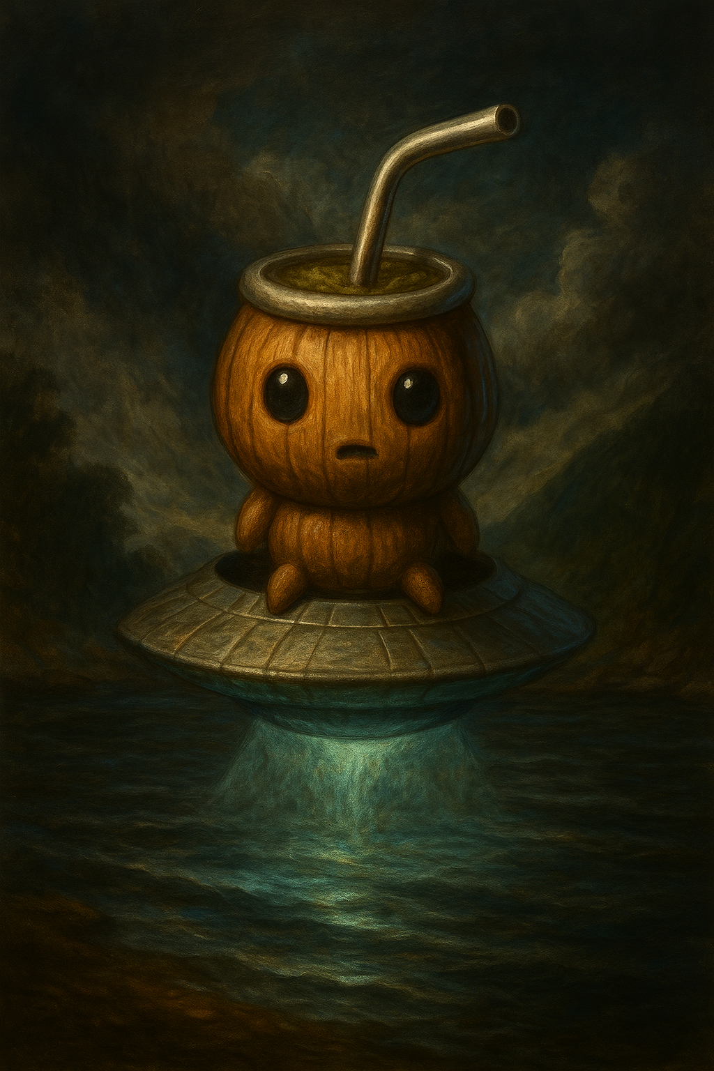 Kuyacag Mythimon #159 Ilustração Artística Folclore Brasileiro