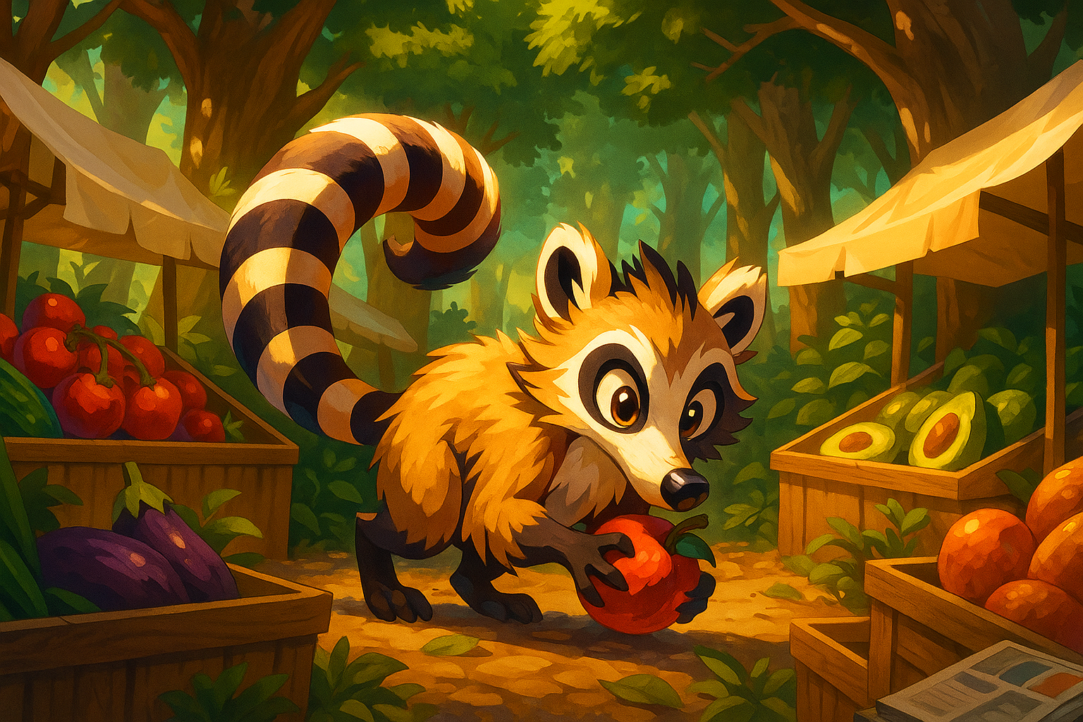 Quathief Mythimon #306 Ilustração Artística Folclore Brasileiro