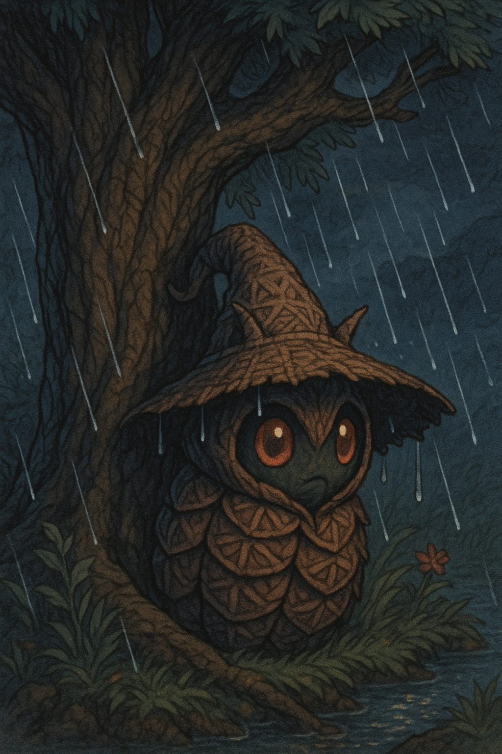 Pupirana Mythimon #309 Ilustração Artística Folclore Brasileiro