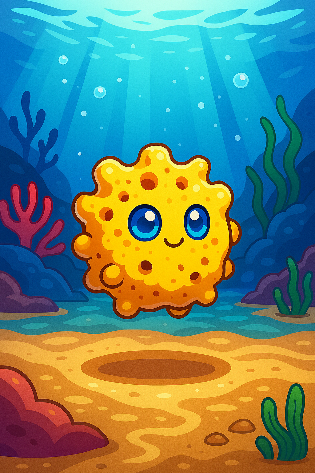 Spongalore Mythimon #390 Ilustração Artística Folclore Brasileiro