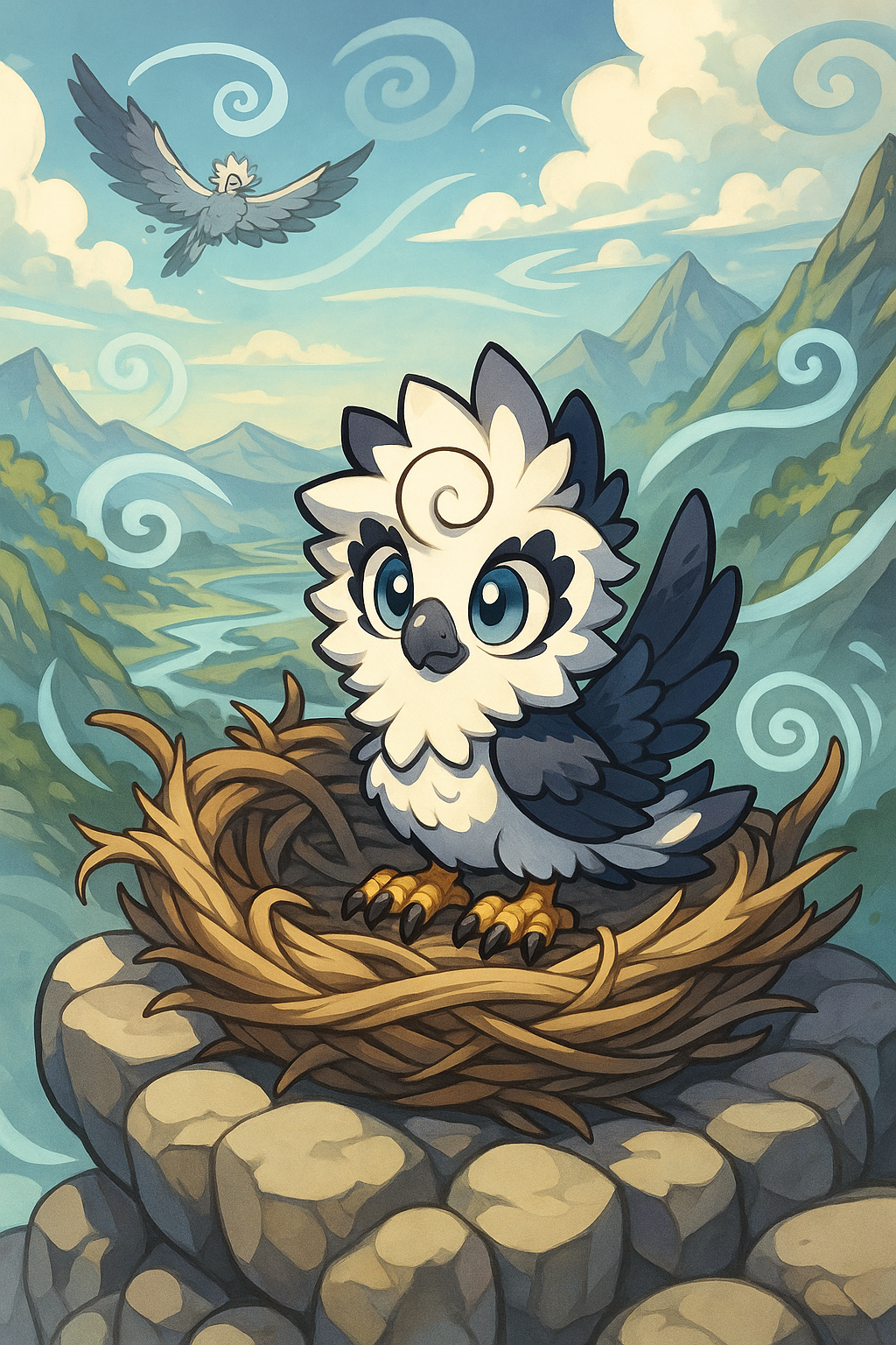 Gavbris Mythimon #401 Ilustração Artística Folclore Brasileiro