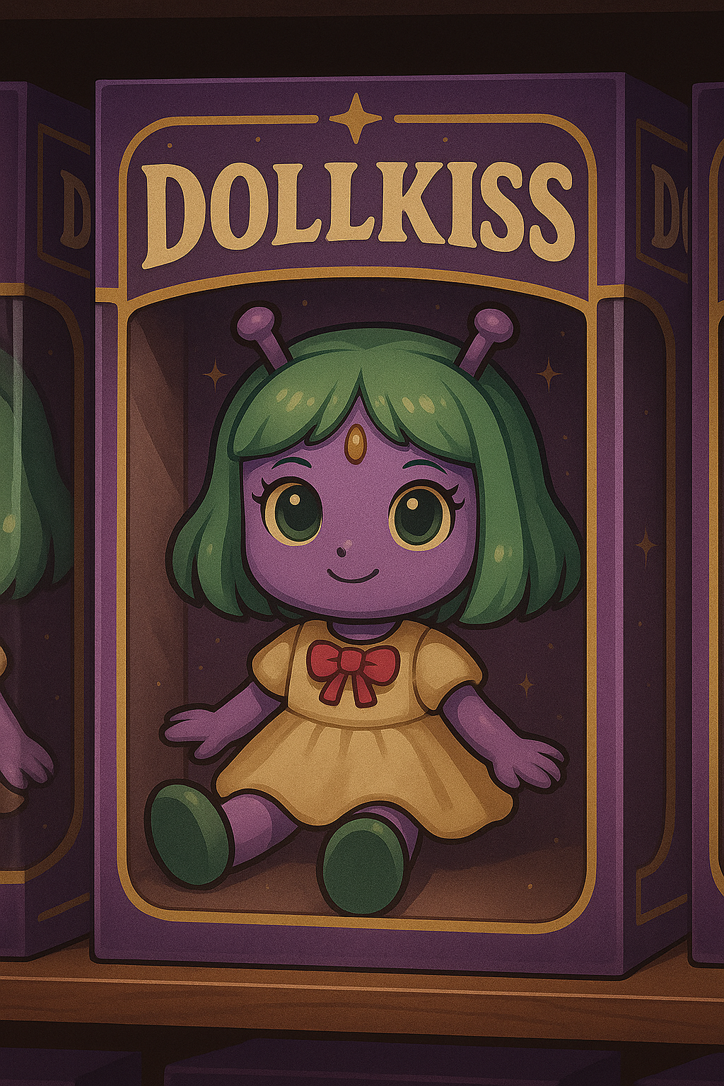 Dollkiss Mythimon #419 Ilustração Artística Folclore Brasileiro