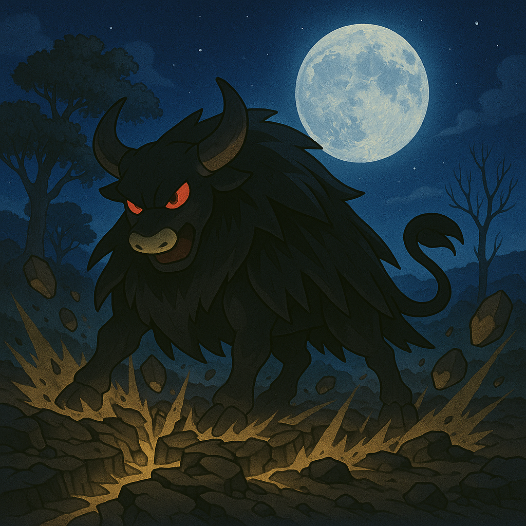 Caranegra Mythimon #442 Ilustração Artística Folclore Brasileiro