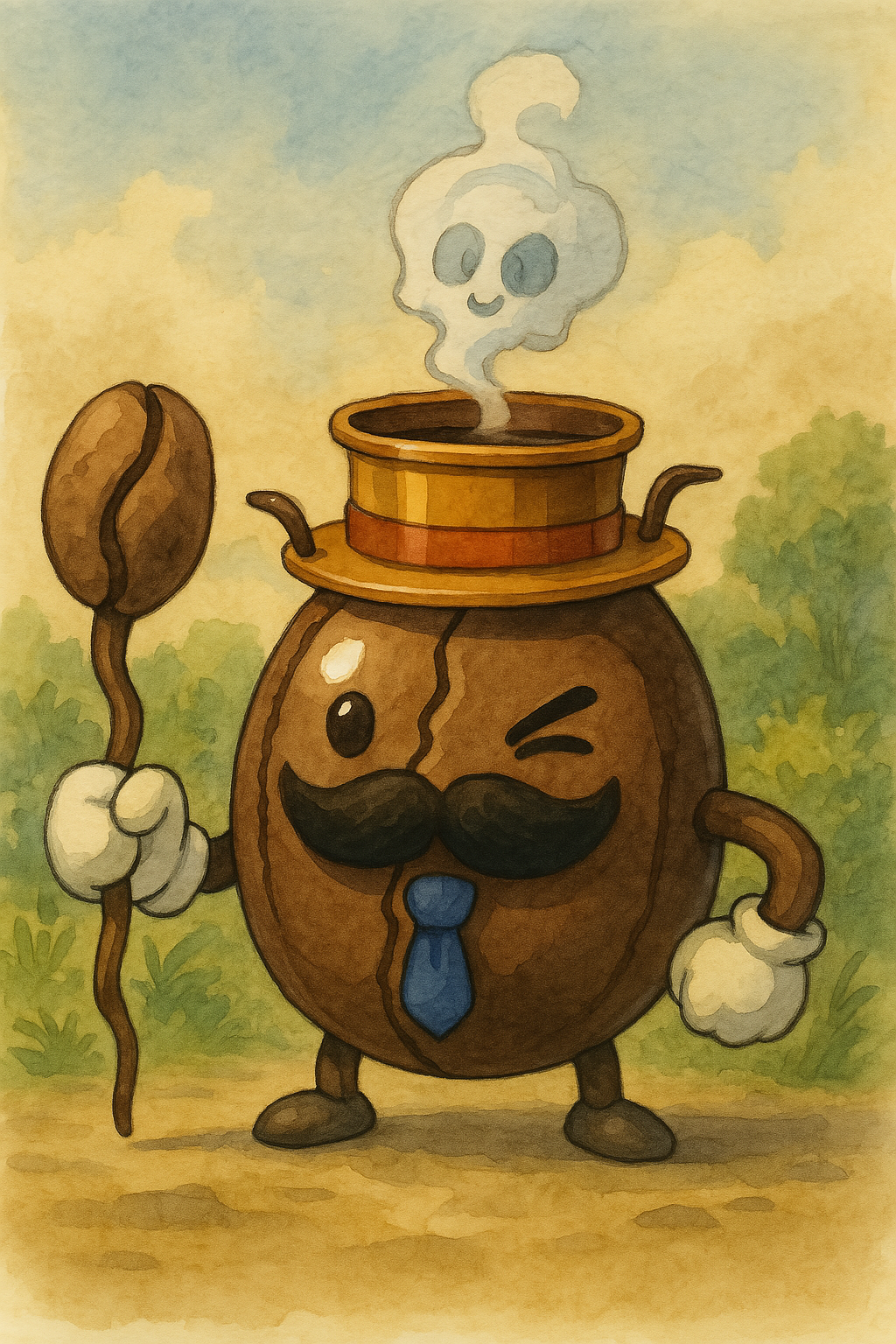 Cafébaron Mythimon #82 Ilustração Artística Folclore Brasileiro