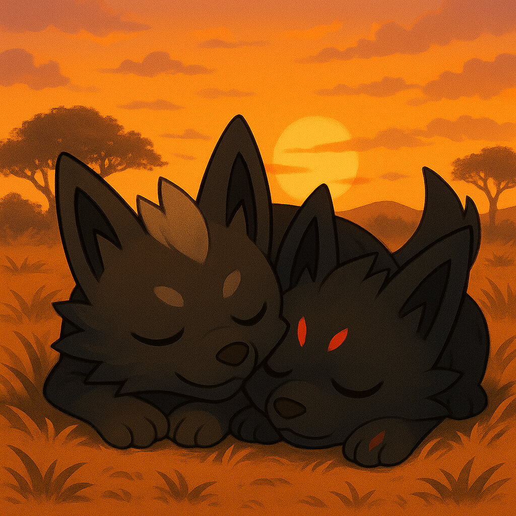 Guarapup #025 — arte conceitual do monster tamer brasileiro Mythimon, criatura tipo Sombrio