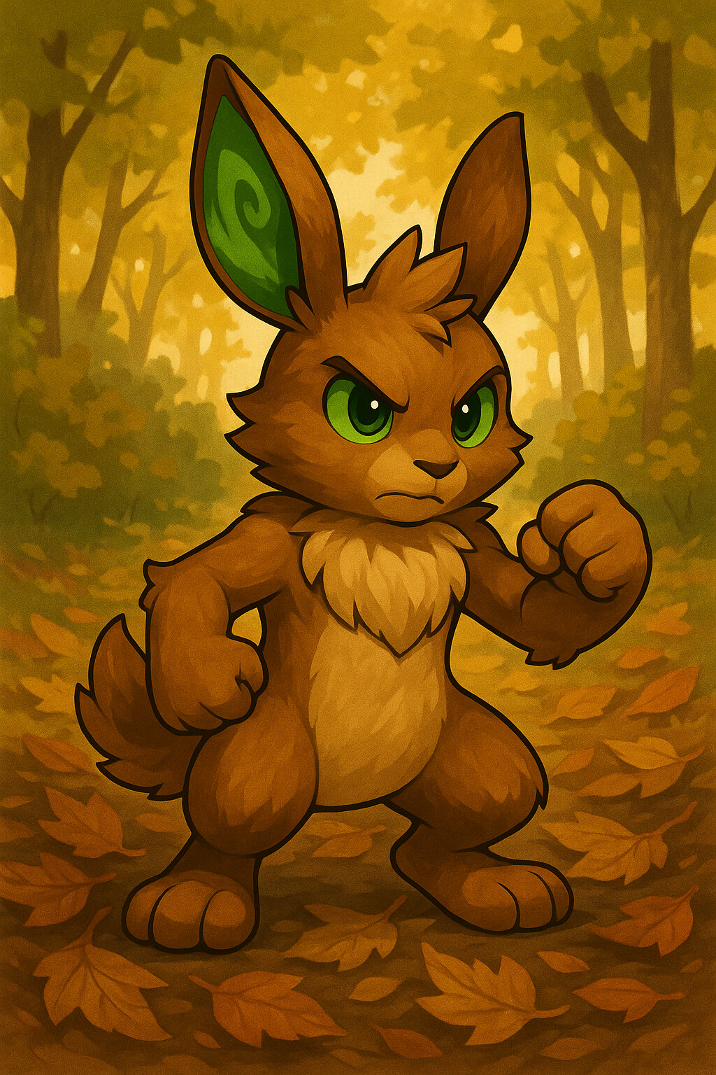 Tapition #308 — arte conceitual do monster tamer brasileiro Mythimon, criatura tipo Terra/Normal