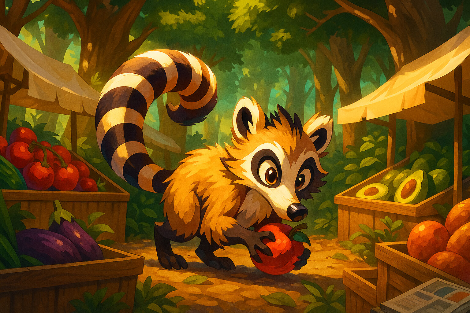 Quathief #155 — arte conceitual do monster tamer brasileiro Mythimon, criatura tipo Sombrio