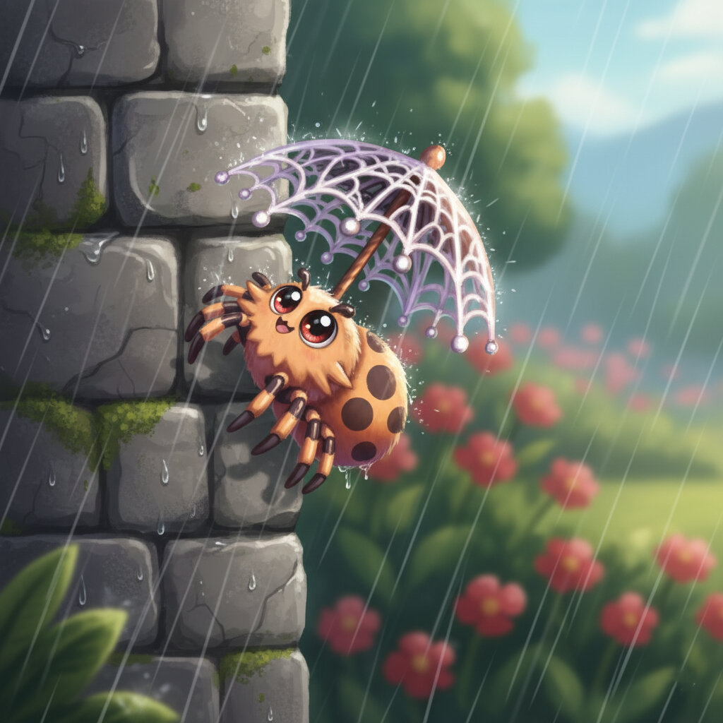 Aracnidrella #269 — arte conceitual do monster tamer brasileiro Mythimon, criatura tipo Inseto/Fada