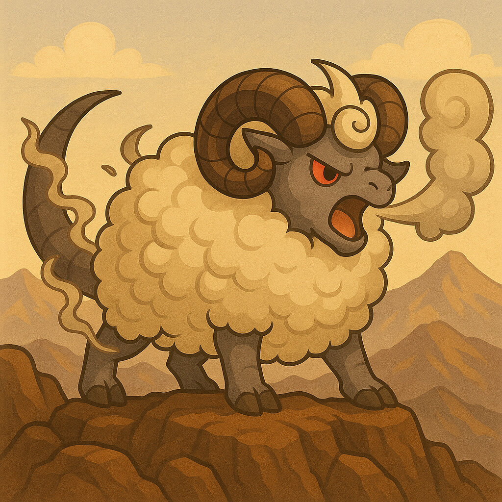 Dracovelho #365 — arte conceitual do monster tamer brasileiro Mythimon, criatura tipo Dragão/Normal