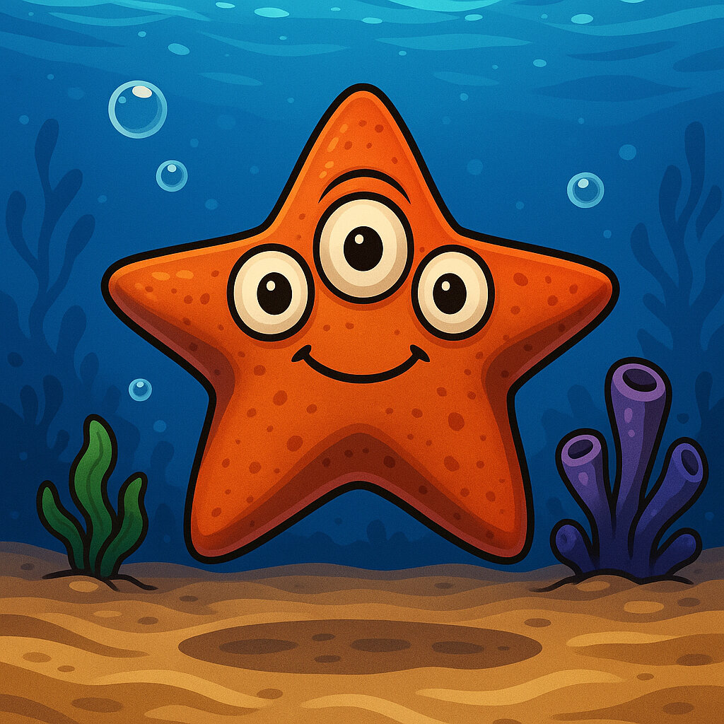 Stremar #345 — arte conceitual do monster tamer brasileiro Mythimon, criatura tipo Água/Psíquico