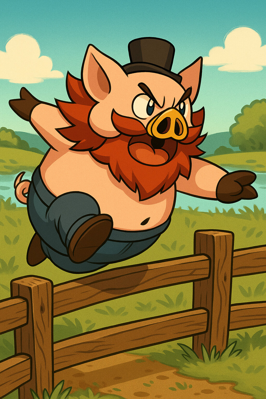 Rabigoine #164 — arte conceitual do monster tamer brasileiro Mythimon, criatura tipo Normal/Terra