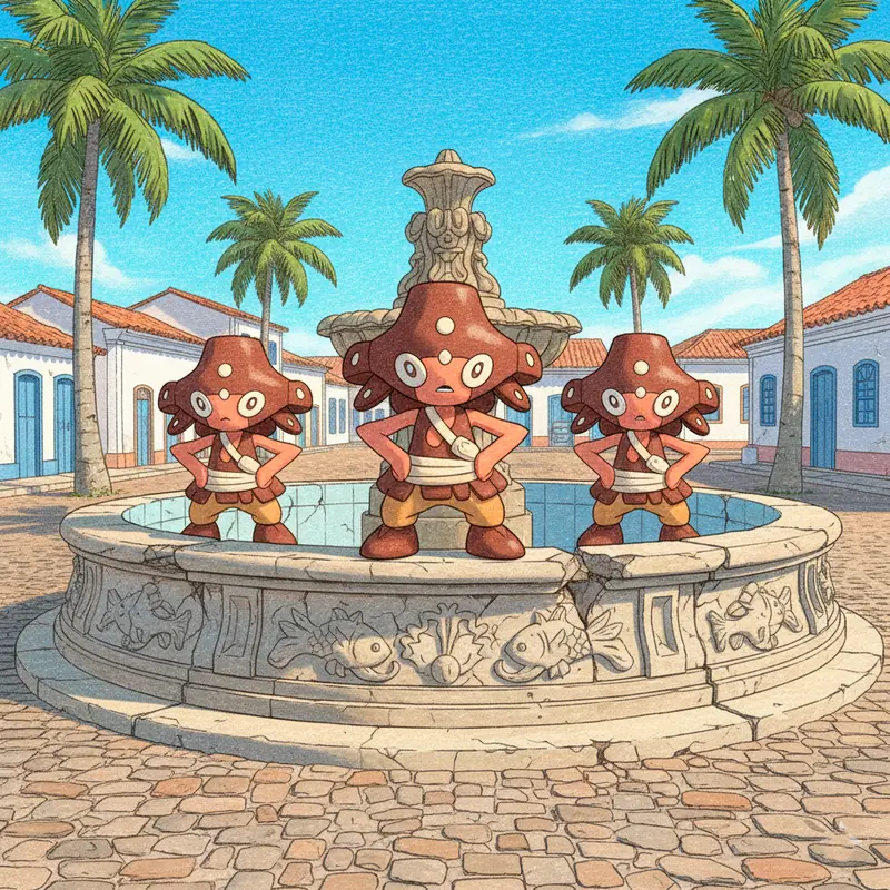 Claymaster #225 — arte conceitual do monster tamer brasileiro Mythimon, criatura tipo Terra