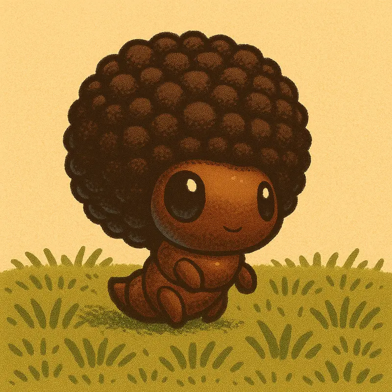 Larbisoro #154 — arte conceitual do monster tamer brasileiro Mythimon, criatura tipo Inseto/Sombrio