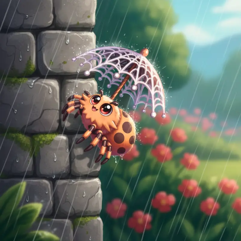 Aracnidrella #278 — arte conceitual do monster tamer brasileiro Mythimon, criatura tipo Inseto/Fada