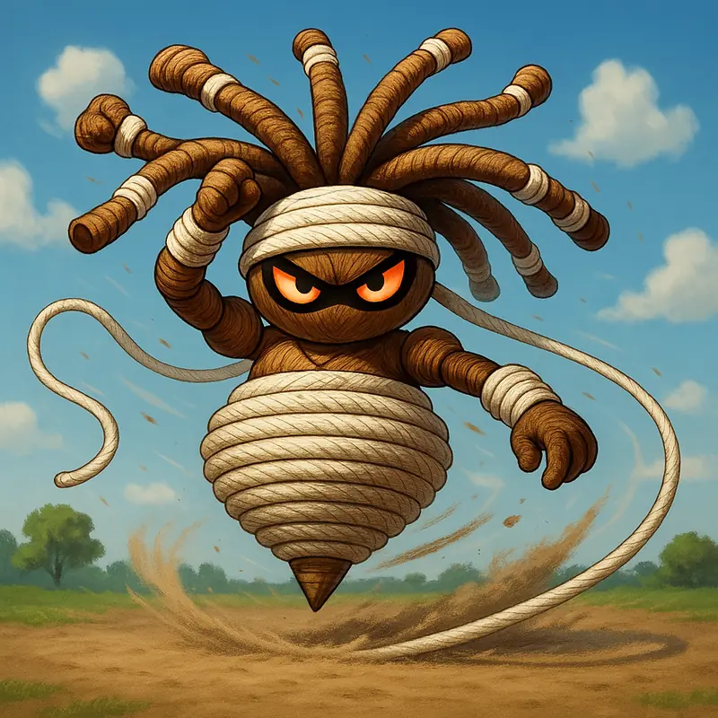 Peaopoeira #063 — arte conceitual do monster tamer brasileiro Mythimon, criatura tipo Planta