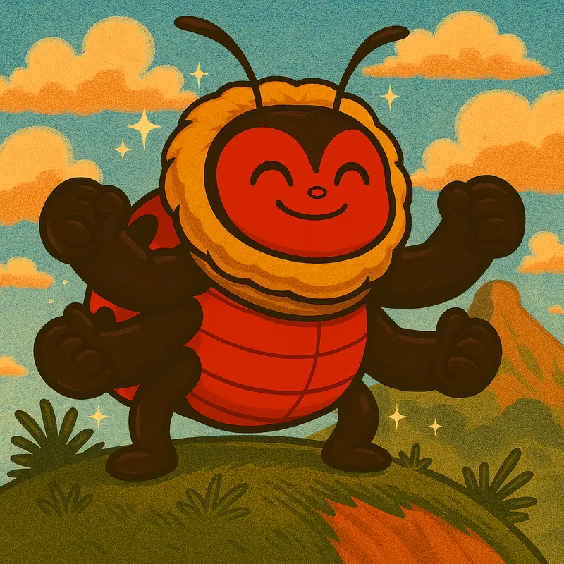 Maejubinha #311 — arte conceitual do monster tamer brasileiro Mythimon, criatura tipo Inseto/Fada