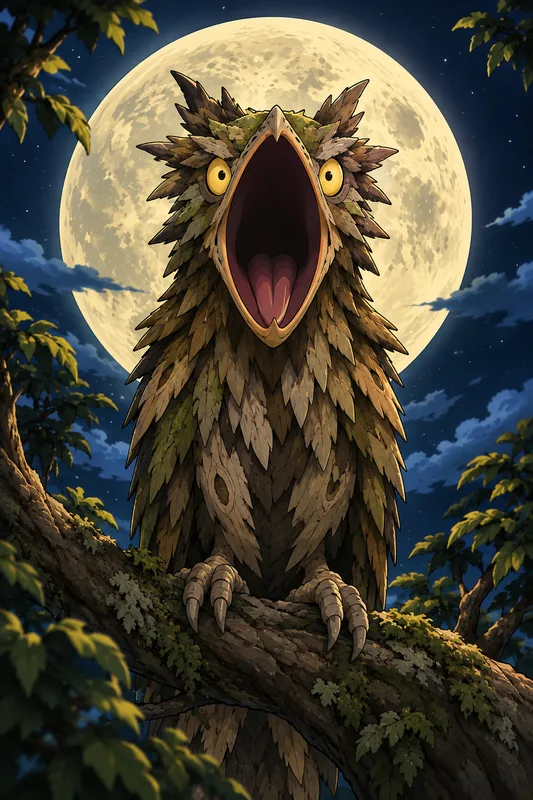 Lamentau #303 — arte conceitual do monster tamer brasileiro Mythimon, criatura tipo Planta/Fantasma