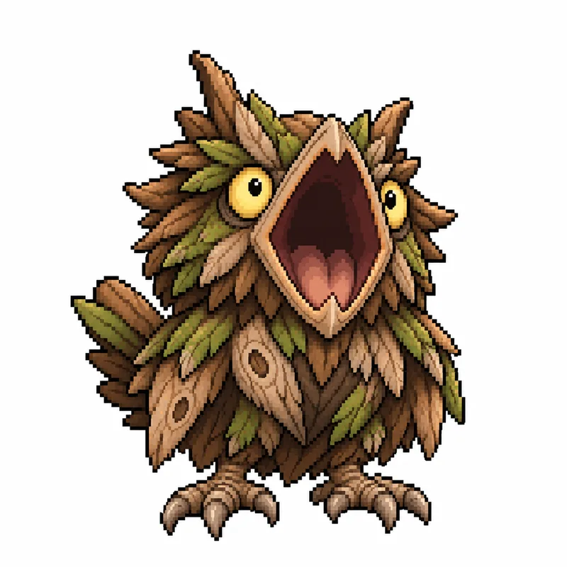 Chorotau #302 — arte conceitual do monster tamer brasileiro Mythimon, criatura tipo Planta