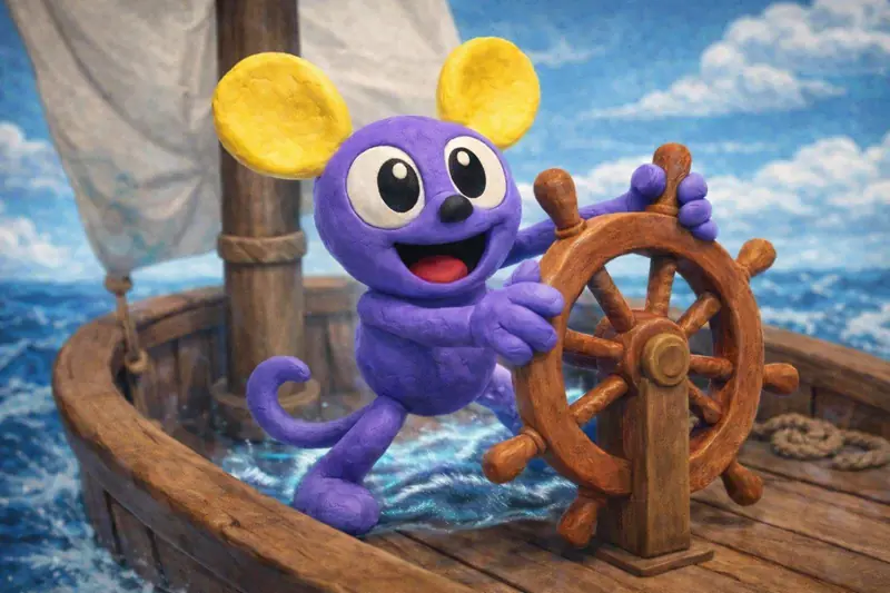 Steambun #101 — arte conceitual do monster tamer brasileiro Mythimon, criatura tipo Normal/Água