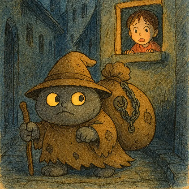 Manasaco #090 — arte conceitual do monster tamer brasileiro Mythimon, criatura tipo Normal