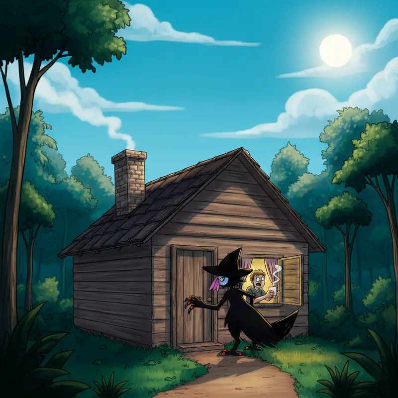 Matireira #100 — arte conceitual do monster tamer brasileiro Mythimon, criatura tipo Sombrio/Fada