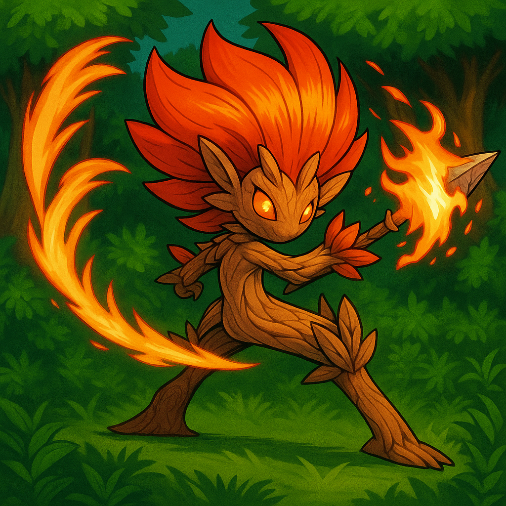 Curufira Mythimon #123 Ilustração Artística Folclore Brasileiro